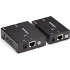 Bild von StarTech.com HDMI über CAT5e HDBaseT Extender - POC Stromversorgung über Kabel - Ultra HD 4K, 4096 x 2160 Pixel, AV-Sender & -Empfänger, 70 m, Kabelgebunden, Schwarz