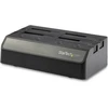 Bild von StarTech.com 4-Schacht USB zu SATA Festplatten Dockingstation, USB 10 Gbps, Externe Dockingstation für 2,5" & 3,5" SSD / HDD, SATA III, Hot-Swap Festplatteneinschübe, Top-Loading Design, HDD, SSD, SATA, Serial ATA II, Serial ATA III, 2.5,3.5", 10 TB, USB 3.2 Gen 2 (3.1 Gen 2) Type-C, Schwarz