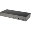 Bild von StarTech.com USB-C Dock - Triple 4K Monitor USB Typ-C Docking Station - 100W Power Delivery 3.0 - DP 1.4 Alt Mode & DSC, 2x DisplayPort 1.4/HDMI 2.0 - 6xUSB (2x 10Gbps) - Windows/Chrom, Kabelgebunden, USB 3.2 Gen 2 (3.1 Gen 2) Type-C, 100 W, 3,5 mm, 10,100,1000 Mbit/s, 10BASE-T, 100BASE-TX, 1000BASE-T