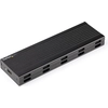 Bild von StarTech.com NVMe SSD Gehäuse - USB-C 10 Gbit/s auf M.2 NVMe oder M.2 SATA SSD - Externes M.2 PCIe/SATA NGFF SSD Aluminiumgehäuse - USB Type-C & USB-A Hostkabel - Unterstützt 2230/2242/2260/2280, SSD-Gehäuse, M.2, M.2, 10 Gbit/s, USB Anschluss, Schwarz
