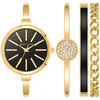 Bild von ANNE KLEIN Damen-Armbanduhr Armband GOLDFARBENES Edelstahl Quarz AK/1470GBST