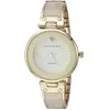 Bild von Anne KLEIN Damenuhr Elfenbein-Gold mit Spangen-Armband