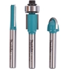 Bild von Makita 6mm Fräsersatz D-30209 3x Oberfräse Oberfräser Nutfräse Fräser Set