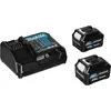 Bild von Makita 197641-2, Batterie- & Ladegerät-Set, Lithium-Ion (Li-Ion), 4 Ah, 12 V, Makita, 2 Stück(e)