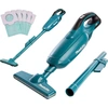 Bild von Makita DCL182Z, 2-in-1-Stabstaubsauger, Staubbeutel, Schwarz, Blau, 0,5 l, Trocken, 71 dB