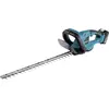 Bild von Makita DUH523RF, Doppelte Klinge, 1350 SPM, Schwarz, Grün, 52 cm, 77 dB, Akku