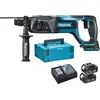 Bild von Makita DHR241RTJ, SDS Plus, Schwarz, Blau, Grau, 2 cm, 1100 RPM, 2 J, 4000 IPM