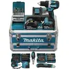 Bild von Makita DDF484RTX6, Handbohrmaschine, Bürstenlos, Schwarz, Blau, 1,3 cm, 2000 RPM, 3,8 cm