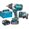 Bild von Makita DTW1001RTJ, Schlagschrauber, Schwarz, Blau, 2200 RPM, 1050 Nm, 1800 RPM, 2000 RPM