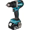 Bild von Makita DDF484RT3J, Handbohrmaschine, Schwarz, Blau, Silber, 1,3 cm, 2000 RPM, 3,8 cm, 1,3 cm