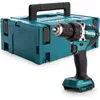 Bild von Makita DDF484ZJ, Elektrischer Schraubendreher, Pistolengriff, 1/2", Schwarz, Blau, Aufhängerhaken, 2000 RPM
