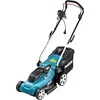 Bild von Makita ELM3320 Rasenmäher, handgeführt, Schwarz/Türkis, Klimaanlage