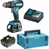 Bild von Makita DHP485RTJ Akku-Schlagbohrschrauber 18V, inkl. 2x 5,0Ah Akku und Netzteil