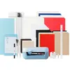 Bild von Cricut Joy 2 + Essential-Bundle, Elektronisch, Karton, Stoff, Aufbügeln, Papier, Vinyl, 11,4 cm, 121,9 cm, Blau, 231 mm