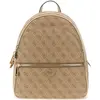 Bild von Guess Manhattan II großer Rucksack in Lattee für Damen   26 x 23 x 13 cm / Lattee