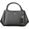 Bild von Elegante Damen-Schultertasche in Schwarz mit vielseitigen Details
