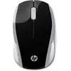Bild von HP Wireless-Maus 200 (Pike Silver), Beidhändig, Optisch, RF Wireless, 1000 DPI, Silber