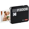 Bild von Kodak Mini 3 Retro, 76 x 76 mm, Schwarz, 8 Blätter, Mikro-USB, 1250 mAh, 2,5 h