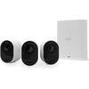 Bild von Arlo Ultra 2 Überwachungskamera außen, 3er Set weiß, IP-Sicherheitskamera, Draußen, Kabellos, Amazon Alexa & Google Assistant, FCC, CE, IC, EuP1275, WERCS, Wand