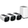 Bild von Eufy eufyCam S330 (eufyCam 3) 3-Cam Kit, IP-Sicherheitskamera, Draußen, Kabellos, Wand, Schwarz, Weiß, Box