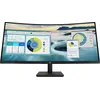 Bild von HP P34hcG4 WQHD-USB-C-Monitor mit Wölbung, 86,4 cm (34"), 3440 x 1440 Pixel, Wide Quad HD, LCD, 5 ms, Schwarz