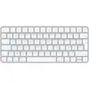 Bild von Apple Magic Keyboard mit Touch ID für Mac Modelle mit Chip   Französisch, Mini, Verkabelt & Kabellos, USB + Bluetooth, AZERTY, Silber, Weiß