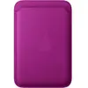 Bild von Apple iPhone Feingewebe Wallet mit MagSafe   Magenta, Kartenhalter, Magenta, Fein gewoben, China, Apple, iPhone 18 Pro; iPhone 18 Pro Max; iPhone 17 Pro; iPhone 17 Pro Max; iPhone Air; iPhone 17; iPhone...
