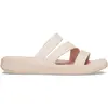 Bild von Crocs Getaway Strappy Damen Komfort-Pantoletten Hellrosa (Quartz), 209587-6UR