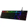 Bild von HyperX Alloy Origins PBT HX Rot   Mechanische Gaming-Tastatur, Volle Größe (100%), Kabelgebunden, USB, Mechanischer Switch, RGB-LED, Schwarz