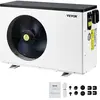 Bild von VEVOR Elektrische Poolwärmepumpe, 1,48-7,11 kW Heizleistung, energieeffiziente variable Frequenz-Poolheizer für 15-30m³ oberirdische Pools, Heiz- und Kühlwasserheizer AC220-240V 50Hz, 2.51-11.38 KW