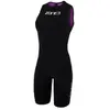 Bild von Ärmelloser dreifunktionaler Jumpsuit für Frauen Zone3 Streamline Schwarz S