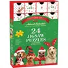Bild von Eurographics Adventskalender Puzzle Weihnachten - Christmas Paws mehrfarbig