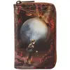 Bild von Indiana Jones Geldbörse Zip Around Wallet, Loungefly, 20 cm, Schwarz, Kunstleder