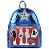 Bild von Loungefly Captain America Marvel Rucksack 26 Cm Blau Blau One Size