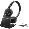 Bild von Jabra Evolve 75 MS Stereo - Headset - On-Ear - Bluetooth - kabellos - aktive Rauschunterdrückung