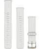 Bild von Schnell lösbares Uhrenarmband Garmin Weiß 18 mm