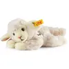 Bild von Steiff Linda Lamm - 22 cm - Plüschschaf liegend - Kuscheltier für Kinder - weich & waschbar - weiß (280030)