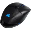 Bild von Corsair DARK CORE RGB PRO, Rechts, Optisch, RF Wireless + Bluetooth + USB Type-A, 18000 DPI, Schwarz
