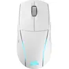 Bild von Corsair M75 WIRELESS, Beidhändig, Optisch, RF Wireless + Bluetooth, Weiß