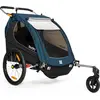 Bild von Burley Encore X Two Seater Fahrradanhänger Silber Max 45 kg Junge Silber Max 45 kg