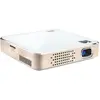 Bild von Kodak Portable Series Luma 150 RODPJS150WH WVGA (854x480), 50 ANSI Lumen, 1500:1, Weiß/Gold, WLAN