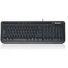 Bild von Microsoft Wired Keyboard 600, Black, Kabelgebunden, USB, Schwarz