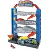 Bild von Hot Wheels Stunt-Garage Spielset, Parkhaus inkl. 1 Spielzeugauto, Parkgarage