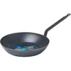Bild von De Buyer Coupe Lyonnaise Bratpfanne Blau Metall, schwarz, Diamètre 20