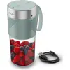 Bild von Moulinex Lightmix LM1C0410, Tragbarer Mixer, 0,3 l, Grau, Edelstahl, Transparent