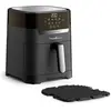 Bild von Moulinex EZ505810, Heißluftfritteuse, 4,2 l, Einzelbild, Schwarz, Berührung, Eigenständig