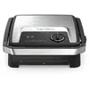 Bild von Tefal Inicio Adjust GC272D10, Schwarz, Edelstahl, Rechteckig, Drehregler, Feuerrost, 290 x 260 mm, 1 Zone(n)