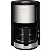 Bild von Krups Pro Aroma Plus Filterkaffeemaschine KM3210, Filterkaffeemaschine, 1,25 l, 1100 W, Schwarz, Edelstahl, Transparent