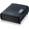 Bild von Rowenta Silence Comfort, Elektrischer Raumheizlüfter, Drinnen, Flur, Tisch, Schwarz, Silber, Drehregler, 2400 W