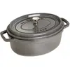 Bild von Staub Cocotte, Grau, Eisenguss, 27 cm, 5 kg